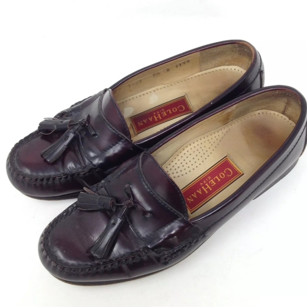 Cole Haan Shoes Cordovan Pinch Loafers 7.5 - Picture 4 of 8